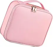 [BIUDECO] Hanging Toiletry Bag Makeup Case for Travel Drawstring Cosmetic Bag Adjustable Compartments Portable Beauty Organizer