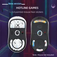 在飛比找蝦皮購物優惠-Hotline Games 5.0彩繪鼠標腳溜冰鞋 適用於羅