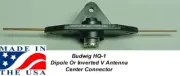 Budwig HQ-1 Center Connector Insulator for Dipole, Inverted Vee Or Other Antenna