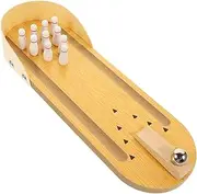 Educational Wooden Toys Games Products Elderly Assistance Desktop Mini Bowling Toy