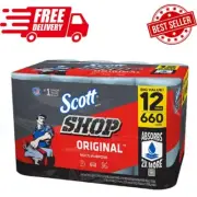 Scott Shop Towels Original (55 sheets/roll, 12 rolls)