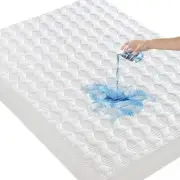 GRT Waterproof Mattress Protector California King, Rayon Bamboo Mattress Prot...