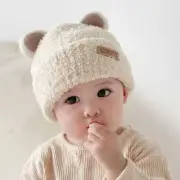 5 Months-3Year Soft Winter Hat Plush Beanie Hats Baby Children Kids