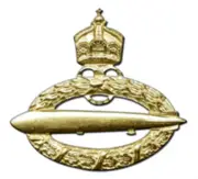 German Prussian Kaiser Blimp Navy War Battle Zeppelin Badge Medal LZ Hindenburg