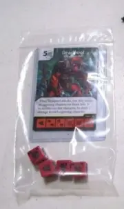 Marvel Dice Masters Avengers X-Men AVX DEADPOOL Chiyonosake CUR RARE Set 4 dice