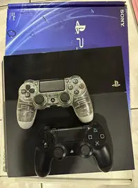 在飛比找Yahoo!奇摩拍賣優惠-二手 PS4 主機 1007型 500G 含2手把 電源線 