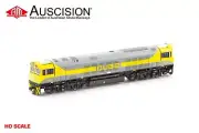 Auscision (SDA1-11) QBX001 Qube - Yellow/Greye - HO Scale