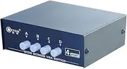 2024 4 I/O Ports VGA SVGA Monitor Sharing Switch Box for LCD PC TV Screen Accessory