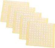 PLAFOPE 500pcs Adhesive Dots Double Sided Tape Dots for Balloons Craft Decorations Party Removable Strong Adhesion