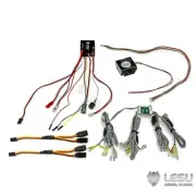 LESU LED Light Group Sound System for 1/14 RC Construction Dump Truck Car Parts