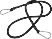 NOLITOY 1M Bundling Rope with Carabiner Hook Elastic Bike Luggage Strap for Motorcycle Electric Car Tied Rope Heavy Duty Slip Outdoor Tool Riding Accessories