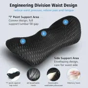 New Cushion Seat Pillow Orthopaedic Back Pain Relief Memory Foam Office Chair UK