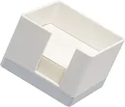 KALLORY Desktop Organiser Memo Pad Art Memo Pad Case Important Document Organizer for Office