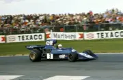 Jody Scheckter RSA Tyrrell 007 claimed his first podium finish wit- Old Photo