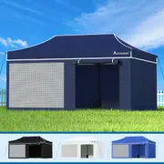 ALFORDSON Gazebo 3x6m Pop Up Marquee Camping Folding Tent Canopy 600D Oxford