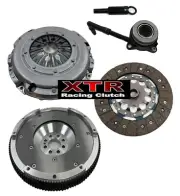 XTR CLUTCH KIT w/ ALUMINUM FLYWHEEL for 08-14 VOLKSWAGEN GTI EOS JETTA A3 2.0L (for: Volkswagen)