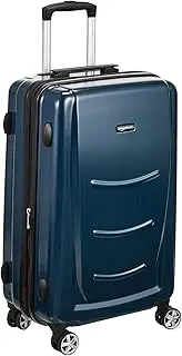 [Amazon Basics] 68cm Hardshell Check-in Size Suitcase, Navy Blue
