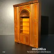 Victorian shelves wall PANEL MANOR UNIT dollhouse miniature 1:12 wooden shelf