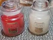 Yankee Candle Sun Drenched Apricot Rose & Early Spring Bloom Candles Small 3.75z