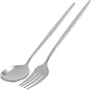 Zerodeko Fork Spoon Set 1 Set Western Tableware Stainless Steel Home Restaurant Silverware
