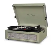 CROSLEY Crosley Voyager Sage - Bluetooth Portable Turntable & Record Storage Crate Copy