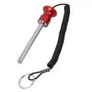 (rouge)Magnetic Weight Stack Pin With Pull Rope Strength Training Equipment MU