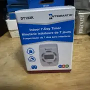 Intermatic DT122K 15-Amp Two-Outlet Heavy Duty Digital Indoor Timer- New