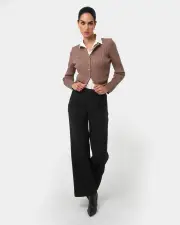 Amera Wide Leg Tailored Pants