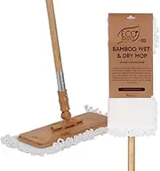 White Magic Eco Basics Bamboo Wet and Dry Mop