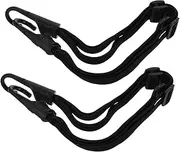 HORIALENCE 2pcs Motorcycle Helmet Straps Elastic Tie Down Straps for Luggage and Helmets Reliable for Safe Travel