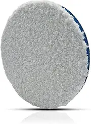 Microfiber Pads - Professional Detailing Buffing Pads - Durable, High-Performance Results - Perfect for Cutting, Polishing & Finishing Automotive Surfaces | 6-Inch, White