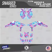 Graphics Kit for HONDA TRX450R TRX 450R (2006-2017) 16 Mil Snagged - Magenta