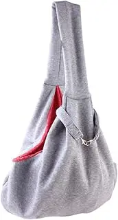 BESPORTBLE Travel-Friendly Pet Shoulder Bag Double-Sided Design for Dog Cat Safe Sling Bag Comfortable Strap Ideal for Outing Random Color