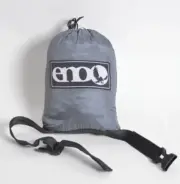 NWT ENO SINGLENEST HAMMOCK $55 4'7" x 9'4" 18oz One Person Gray Seafoam