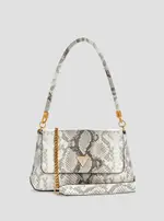 GUESS Snake Print Annita Shoulder Bag