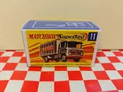 Matchbox Lesney Superfast No11 Scaffolding Truck EMPTY Reproduction Box NO CAR