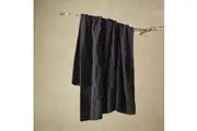 Bianca Johnson Throw Rug Home Room Bedding Sofa Lounge Warm Blanket Charcoal