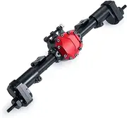Rock Crawler Axle for SCX10 II 90046 1/10 RC Rock Crawler Car Truck Model Upgrade Parts Steel Front Rear Portal Axle (Color : Rear Axle)