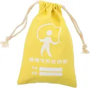 ARTSEWPLY Skipping Rope Storage Bag Water Cup Jumping Rope Gym Bag Jump Ropes for Fitness Jump Rope for Draw Bags for Draw Bag for Skipping Rope Bag Blue Canvas