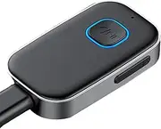Wireless Aux Adapter for Car - Portable Wireless Headphones Receiver - 3.5mm Wireless Audio Receiver, Wireless Music Receiver with 16H Battery Life for Car/Home Stereo