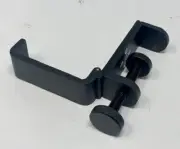 Headphone Hangar Clamp Foldable Desk Table Mount Storage Black aluminum NEAT! +