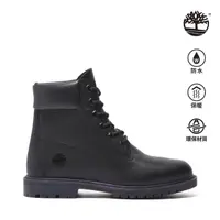 在飛比找momo購物網優惠-【Timberland】女款黑色全粒面皮革 Timberla