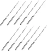 Gogogmee Multi-Function Home Sewing Needles by 10pcs Set Metal Embroidery Machine Needles Sturdy Side Needles Sewing Machine Tools
