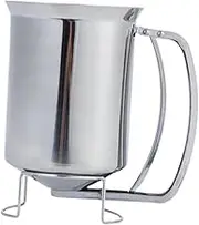 Pitycbo Batter Dispenser Pancake Batter Funnel for Cookie Cooking Crepes Waffles