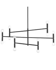 Dainolite Ava 12-Light Chandelier Large