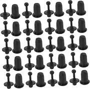 ibasenice Speaker Grille Clamps Plastic Snap Button for Speaker Grill Holders 20 Pack for Diy Audio Equipment