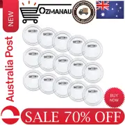Wpxmer 55 Pack Acrylic Design Button Badge, Clear Button Pin Badges Kit for DIY