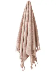 [Aura Home] Milos Bath Towel Range in Pink Clay