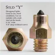 Nunn Finer Hexagonal Spike Studs - Pack Of 10 Null Null