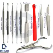 10Pcs Orthodontic Dental Instruments Band Placement Seater Positioner Separating